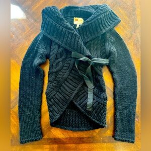 Twill twenty two wool sweater